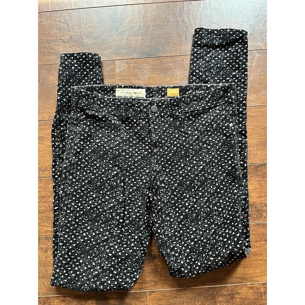 Pilcro And The Letterpress Serif Corduroy Skinny Pant Sz 26